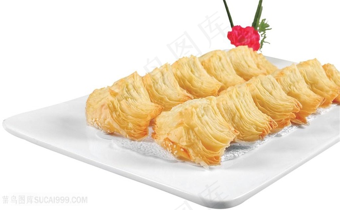 特色千层酥的美食图片