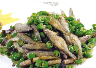 CXC03791青椒炒嫩仔鱼