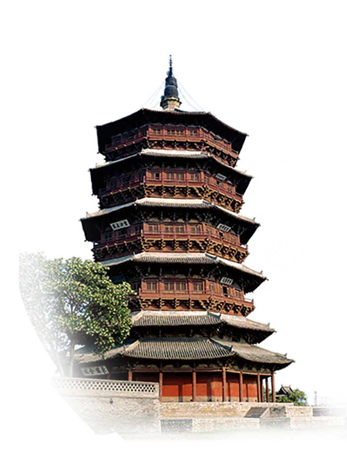 中国古风元素塔