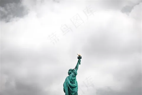 美国自由女神像侧面图片 美国自由女神像侧面图片