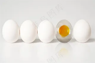 鸡蛋特写高清图片