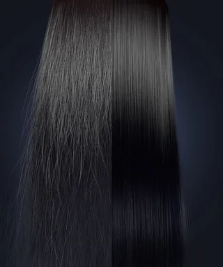 头发发丝染发背景图片