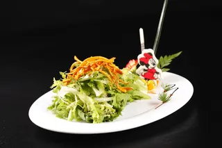 虫草花拌苦菊 (6)