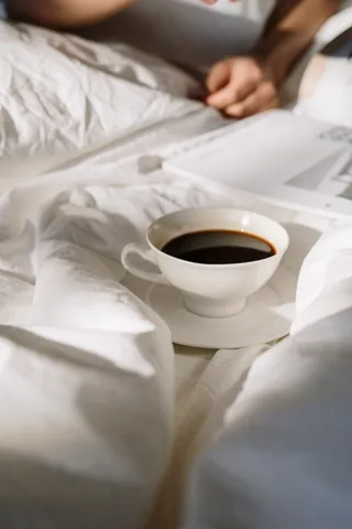 黑色美味咖啡摄影素材