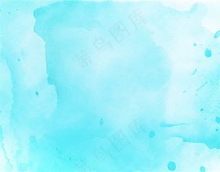 淡蓝色水墨背景图片