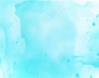 淡蓝色水墨背景图片