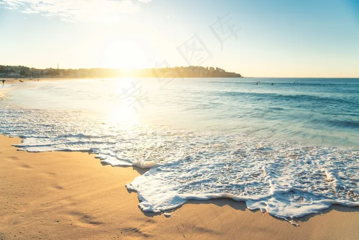 夏天夏日海滩沙滩阳光海浪