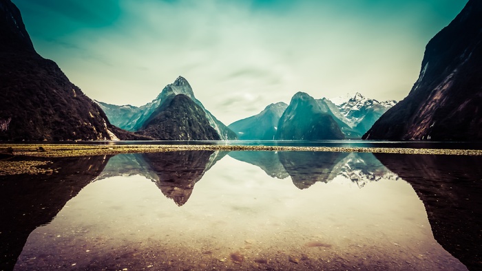 唯美自然山水风景