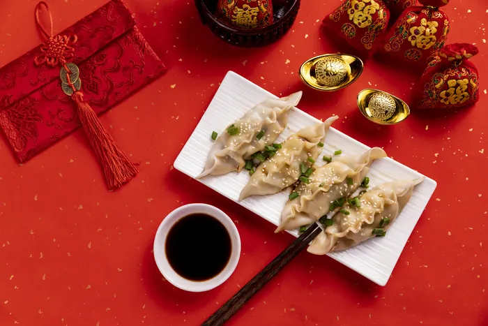 冬至鲜香好吃煮熟的饺子图片-第6张