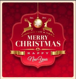 设计冬天圣诞节背景