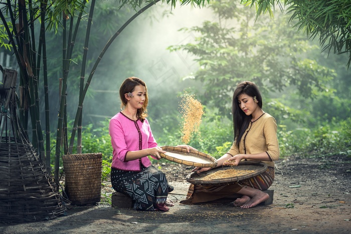 时尚清纯可爱的女孩摄影图片