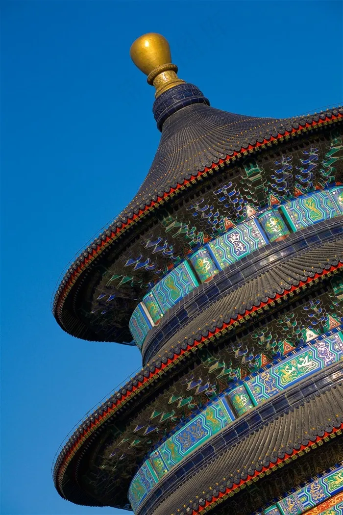 天坛祈年殿古典建筑素材
