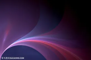 幻彩线条光晕波浪背景底图高清设计素材