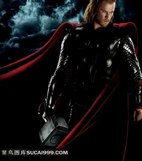 威武的雷神电影海报