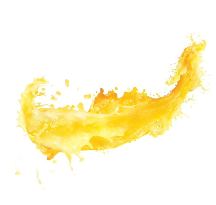 飞溅的芒果汁免抠素材