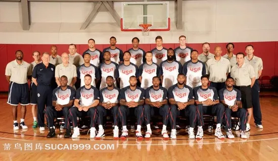 2014美国国家队球员合影