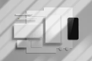 设计品牌标志样机素材