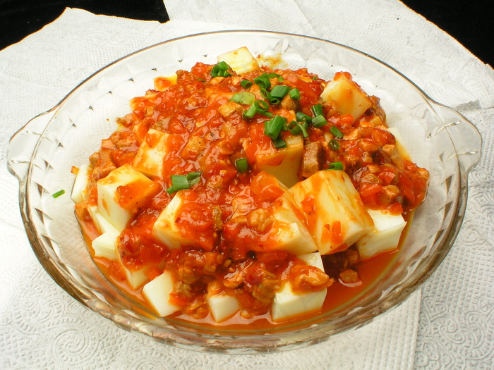 1058肉末米豆腐k