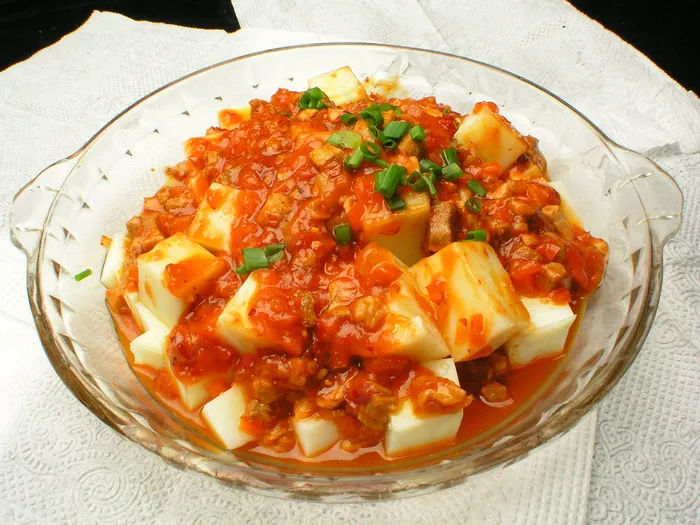 1058肉末米豆腐k