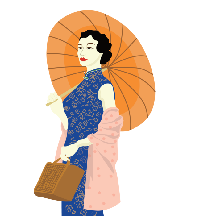 传统旗袍美女 (159)