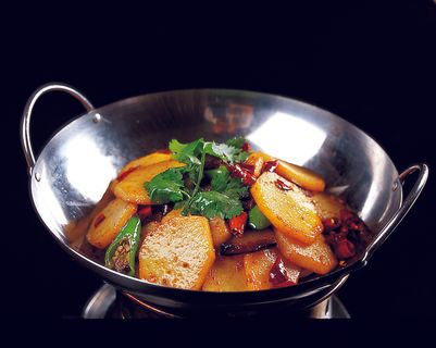 1009XC-0032干锅腊肉土豆片