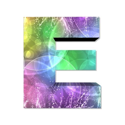 字母E PNG免抠(720x720)