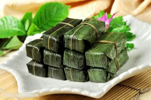 竹叶黄粑的美食图片 竹叶黄粑的美食图片
