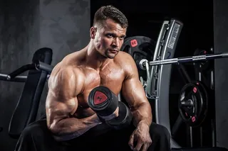 有肌肉的国外男人