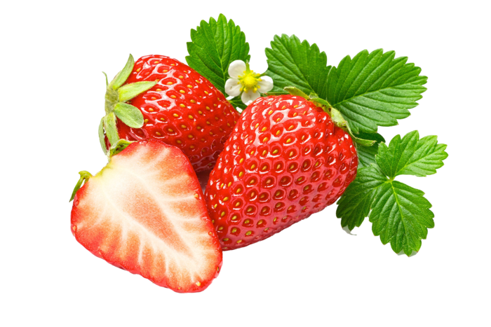 草莓 (9)水果超市商品白底图免抠实物摄影png格式图片透明底