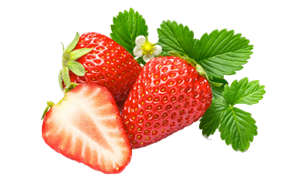草莓 (9)水果超市商品白底图免抠实物摄影png格式图片透明底