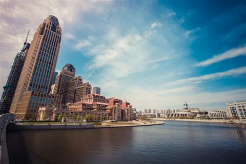 天津风景海河 天津风景海河