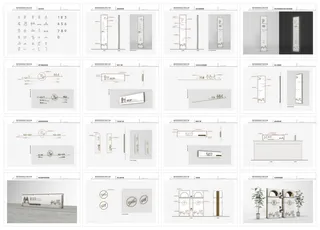 编号：酒店导视牌1