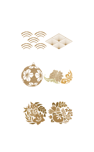 中国风中秋装饰元素免扣PNG 