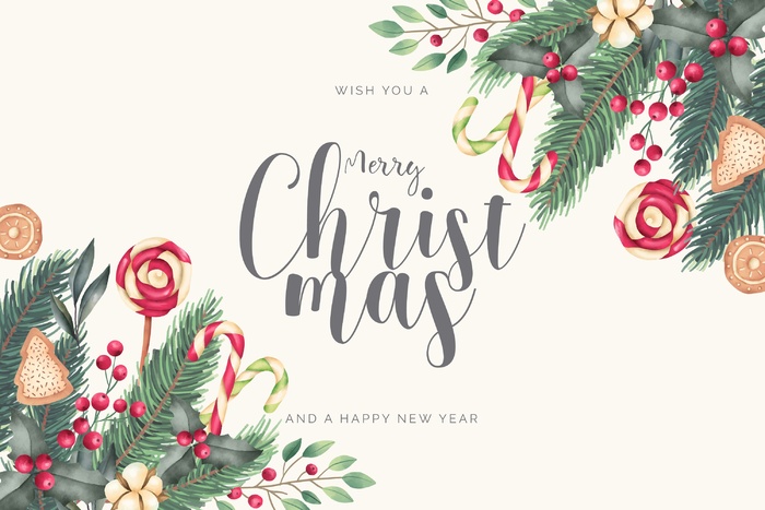 圣诞节圣诞树圣诞老人闪亮装饰电商促销折扣海报