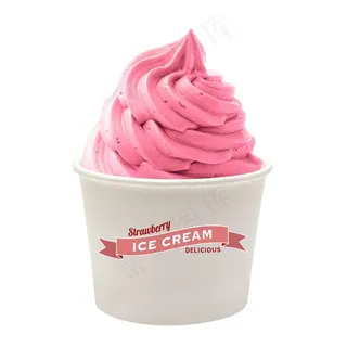 粉色冰淇淋美食背景