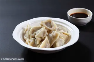 鲜肉三鲜饺子中华美食