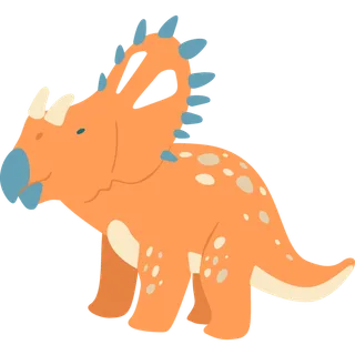 卡通恐龙生日宝宝宴派对素材恐龙派对免扣素材