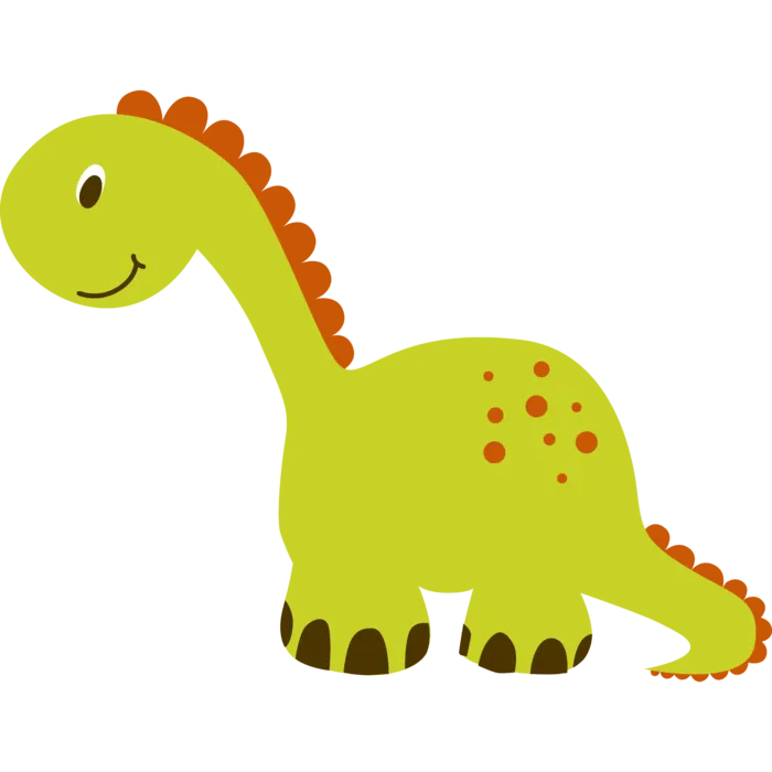 卡通恐龙生日宝宝宴派对素材恐龙派对免扣素材