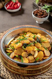 素炒马铃薯美食图片 素炒马铃薯美食图片
