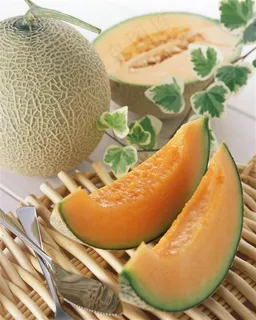 夏季解渴水果哈密瓜摄影高清图