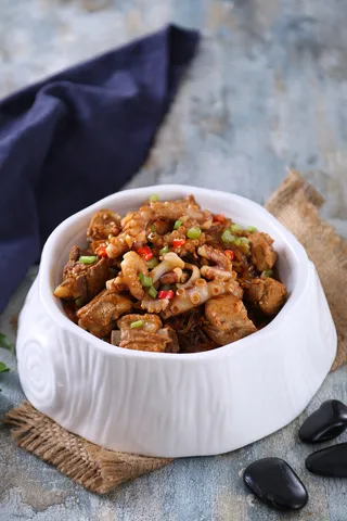 八爪鱼排骨粉条