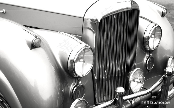 车头黑白艺术装饰画