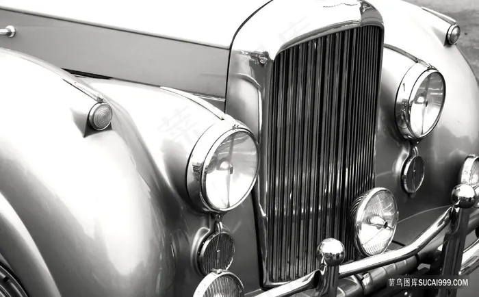 车头黑白艺术装饰画