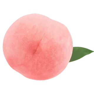 免抠粉色水蜜桃 (1)