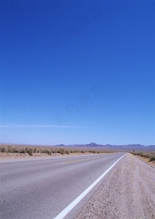 晴空万里云层摄影图片