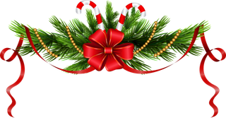 圣诞节丝带装饰