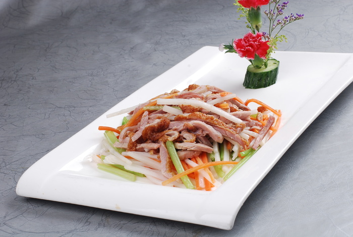 CXC00009XO酱爆藕条鸭柳