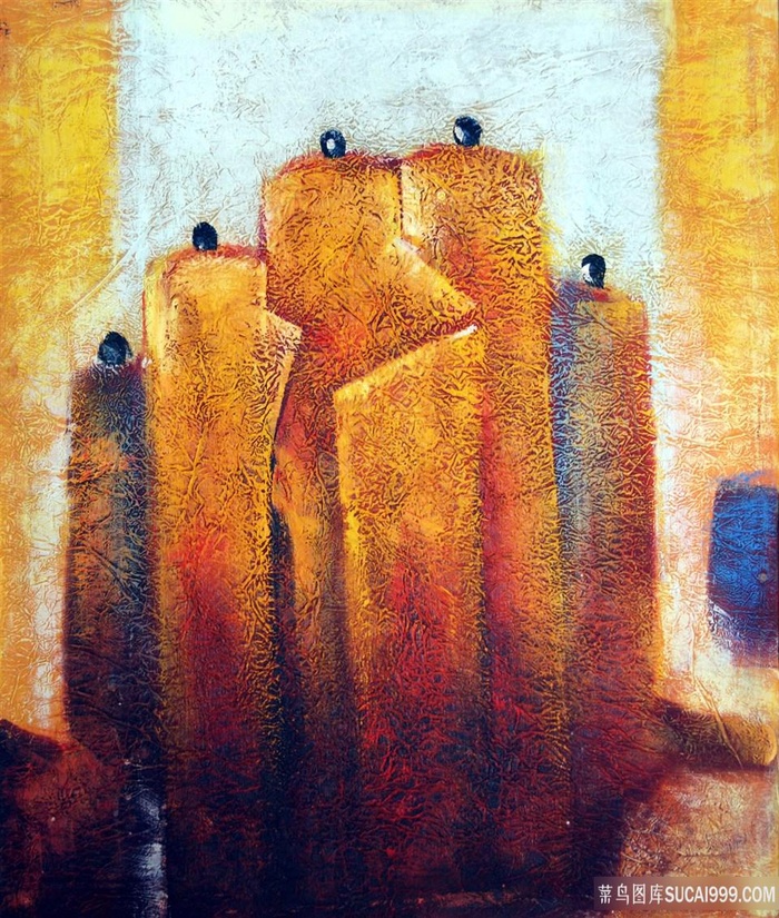 唯美时尚艺术水彩插画