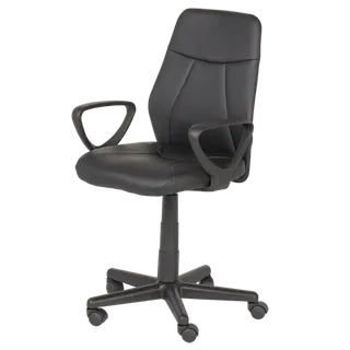 老板椅椅子黑色皮具