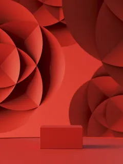 红色庄严海报背景